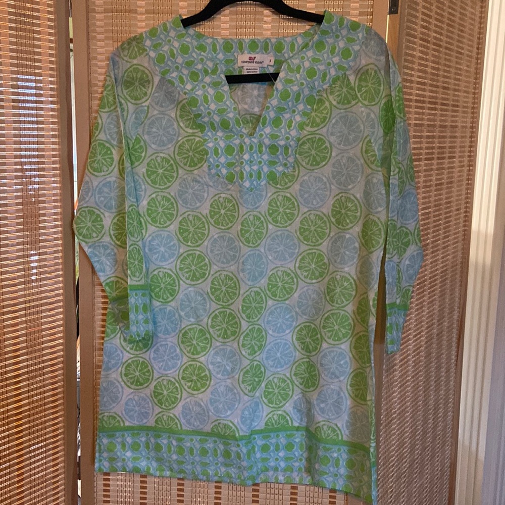 Vineyard vines swimsuit cover/tunic size small